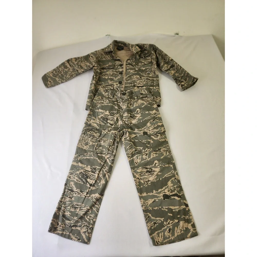 Trooper Clothing Kids Air Force Digital Tiger Stripe Camo Uniform Set Small